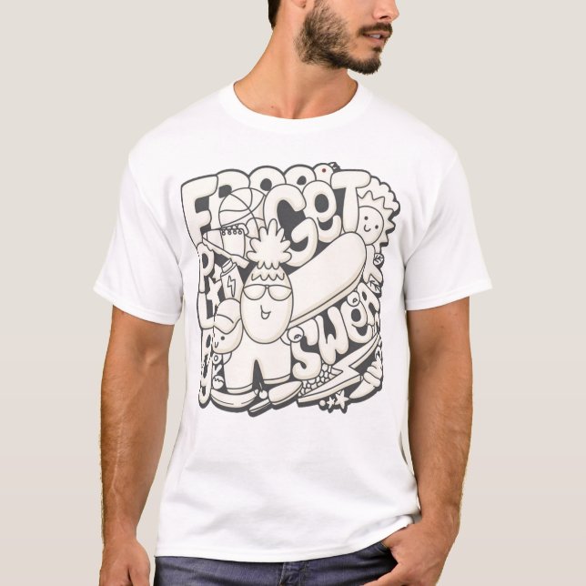 T-shirt Doodle (Devant)
