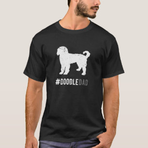 T-shirt Doodle Chien Papa For Men Funny Goldendoodle Chien
