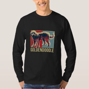 T-shirt Doodle d'or