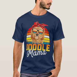 T-shirt Doodle Mama Best Goldendoodle Maman Ever Da de la