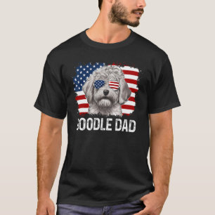 T-shirt Doodle Papa Goldendoodle Labradoodle Chien US Drap