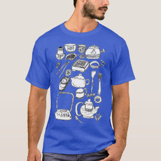 T-shirt Doodles chinois de thé