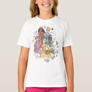 T-shirt Doodles Disney Princess Marker