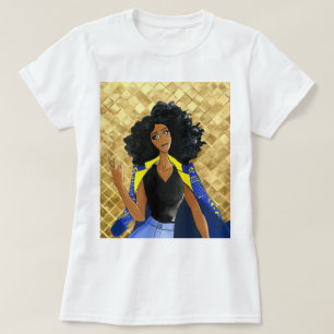 T-shirt d'or de "aube" de sigma