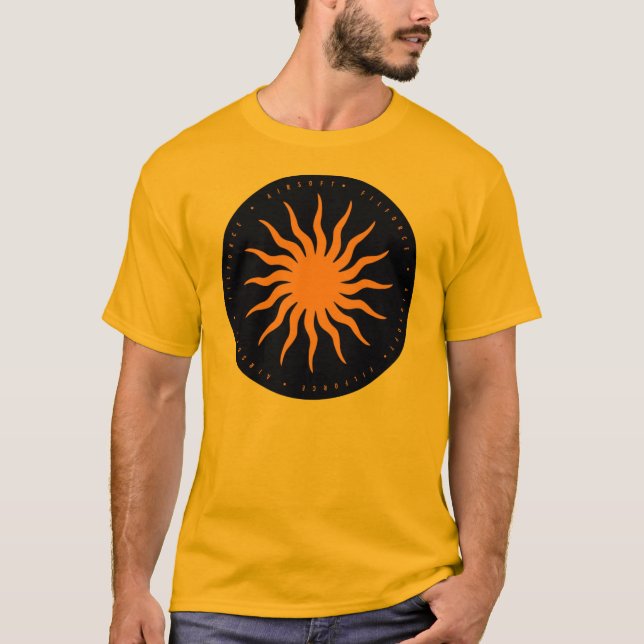 T-shirt d'or de FilForce (Devant)
