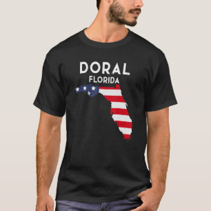 T-shirt Doral Florida USA State America Travel Floridian