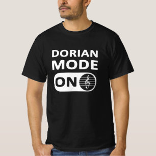 T-shirt Dorian Music Mode On - Hommes