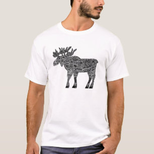 T-shirt d'orignaux