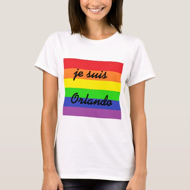 T-shirt d'Orlando de suis de je (Devant)