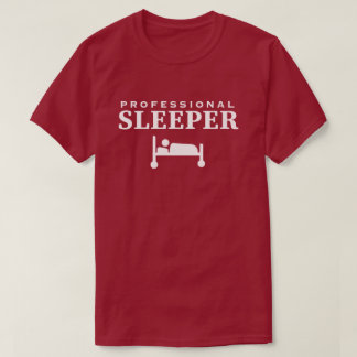 T-Shirt Dormant Professionnel Et Amusant