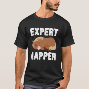 T-shirt Dormeuse experte Cheval mignon qui dort Art d'anim