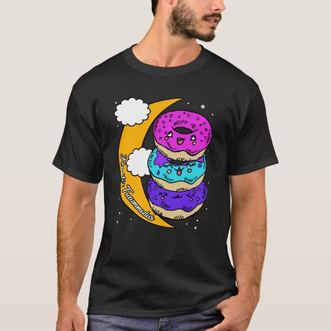 T-shirt Dormir le sueur Lune des plus grandes ânes (Devant)