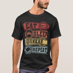 T-shirt Dormir manger Bujinkan Répéter