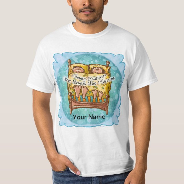 T-shirt Dormir plus vite (Devant)