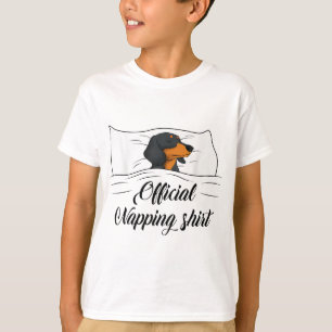 T-shirt Dormir Pyjama Dachshund Amoureux des chiens Cadeau