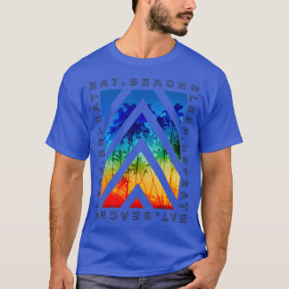 T-shirt Dormir sur la plage Répéter Tee - shirts de vacanc