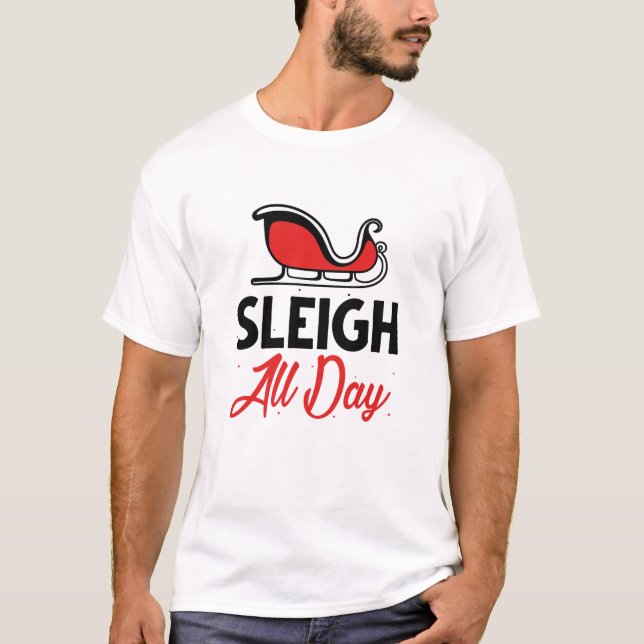 T-shirt Dormir toute la journée (Devant)