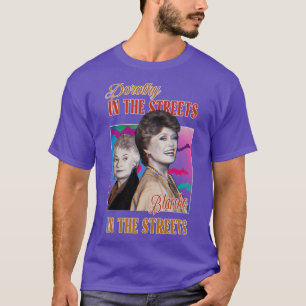 T-shirt Dorothy Dans Les Rues Blanche Dans Les Feuilles 2