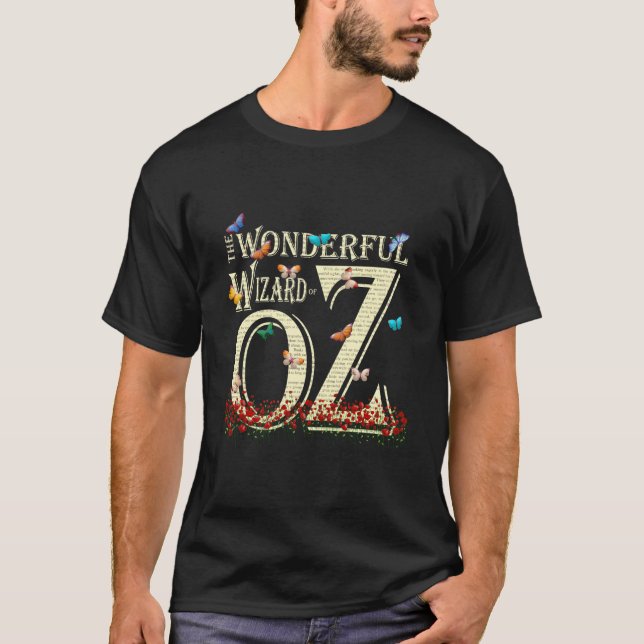 T-shirt Dorothy Tin Man Cowardly Scarecrow Merveilleux sor (Devant)