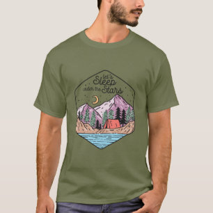 T-shirt Dors Sous Les Stars Camper Camping