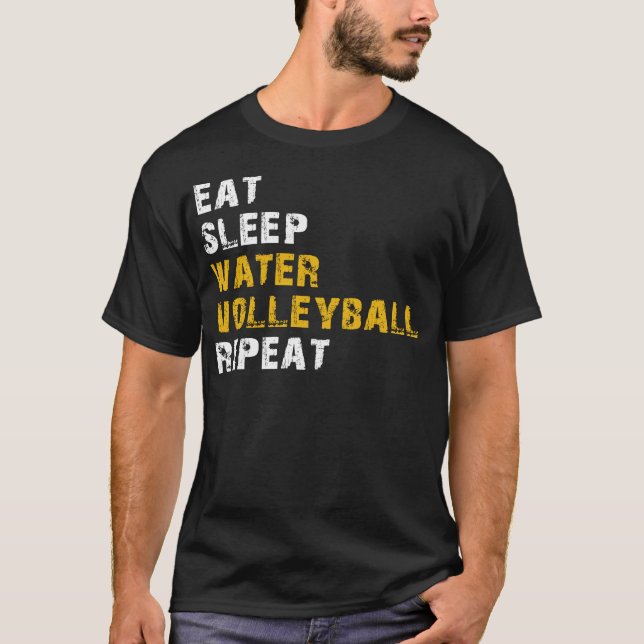 T-shirt dort Eau volley (Devant)