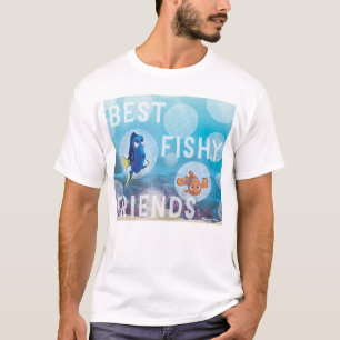 T-shirt Dory et Nemo  Meilleurs amis pêcheurs