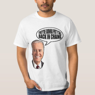 T-shirt Dos de Joe Biden dans les chaînes