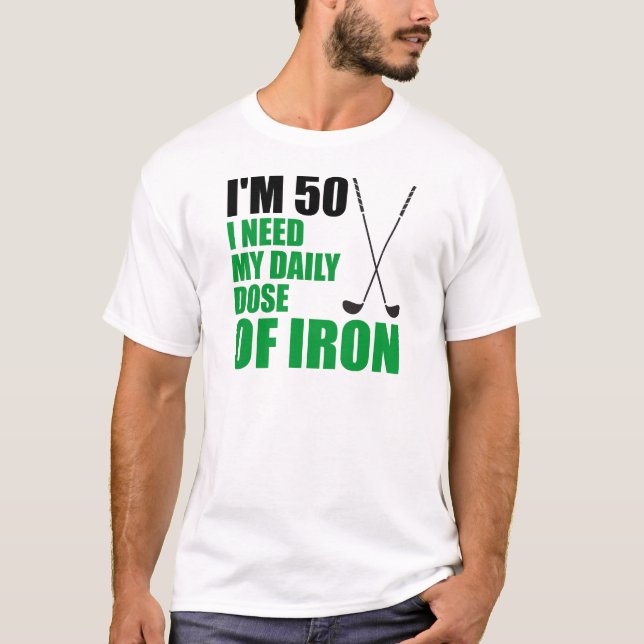 T-shirt Dose 50 quotidienne de fer (Devant)