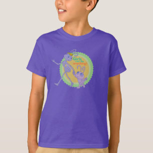T-shirt Dot et Princesse Atta "Les filles peuvent faire n'