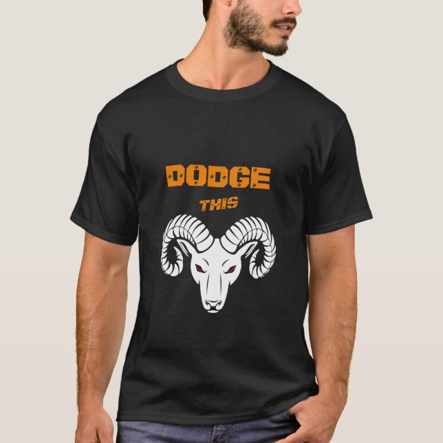 T-shirt Dotez ce Ram Aries Super Orange Sport (Devant)