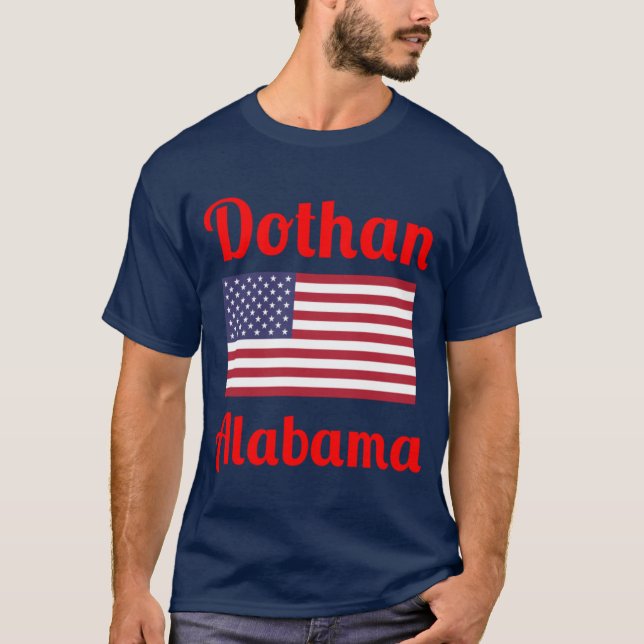 T-shirt Dothan Alabama Imprimantes élégantes1 (Devant)