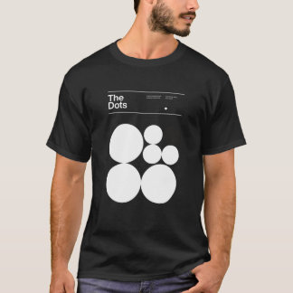 T-shirt Dots Minimalisme dots conception typographique Hel