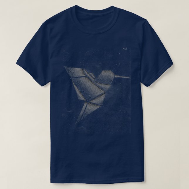 T-shirt Dotwork d'oiseaux (Design devant)