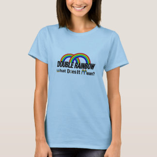 T-shirt double arc-en-ciel - que signifie-t-il ?