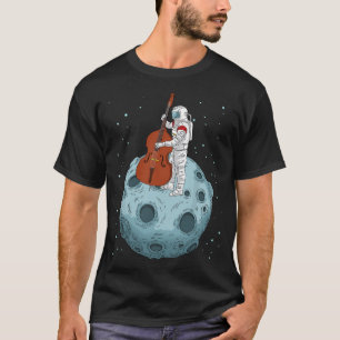 T-shirt Double Bass Contrabass Jazz Music Cadeaux Hors-Dro