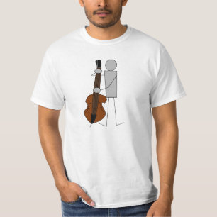 T-shirt Double Bass Player (Bassiste)