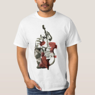 T-shirt Double bassiste