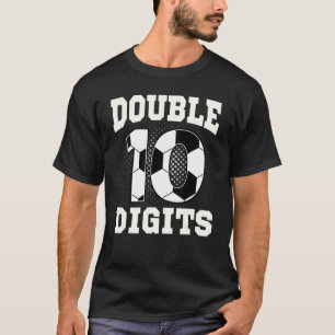 T-shirt Double Chiffres Anniversaire Décorations Garçon 10