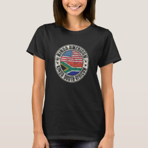 T-shirt Double citoyenneté Amérique Afrique du Sud États-U