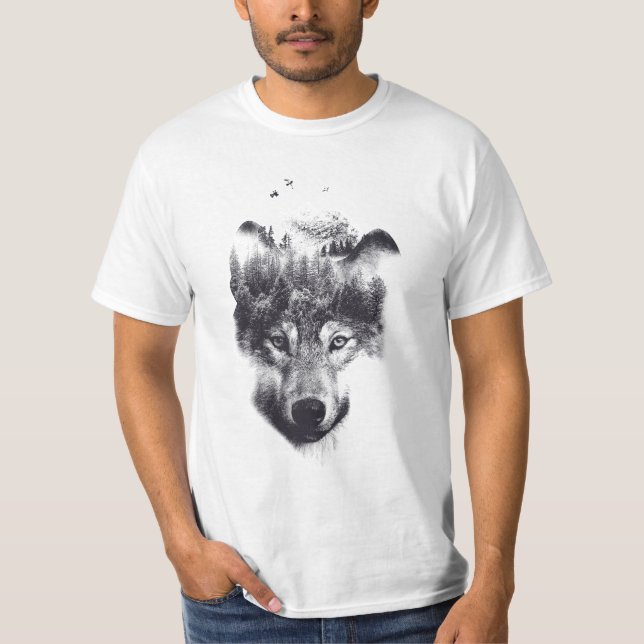 T-shirt Double exposed (Devant)
