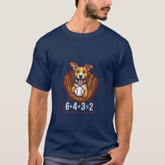 T-shirt double jeu de chien