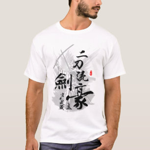 T-shirt Double lame Swordmaster de Miyamoto Musashi