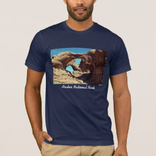 T-shirt Double photo de paysage de désert de voûte