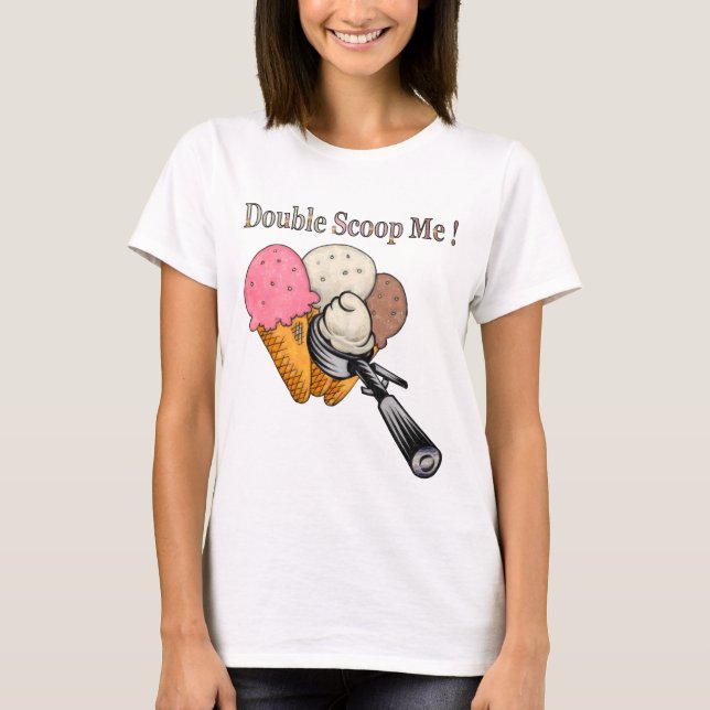 T-shirt Double Scoop (Devant)