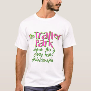 T-shirt Double terrain de caravaning large cuit à la
