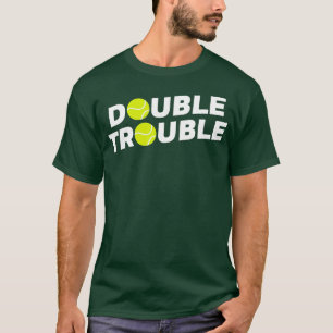 T-shirt Double trouble Funny