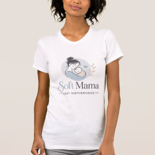 T-shirt Douce Maman Confortable Maternité Logo - Maternité