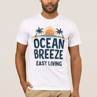 T-shirt Douceur de vivre au bord de l'océan