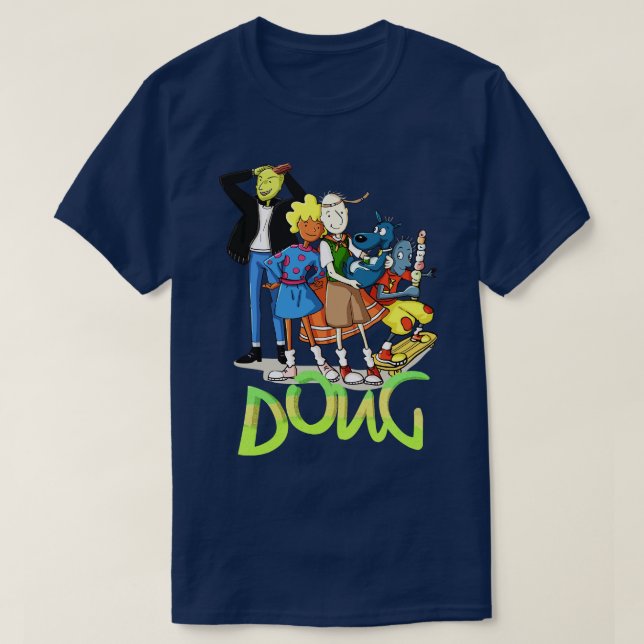 T-shirt Doug et ses amis (Design devant)