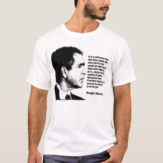 T-shirt Douglas Adams